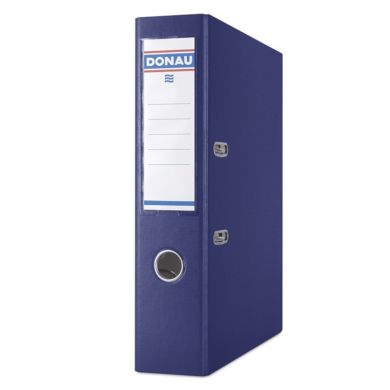 LEVER ARCH FILE MASTER PP/PAPER 7,5CM DARK BLUE