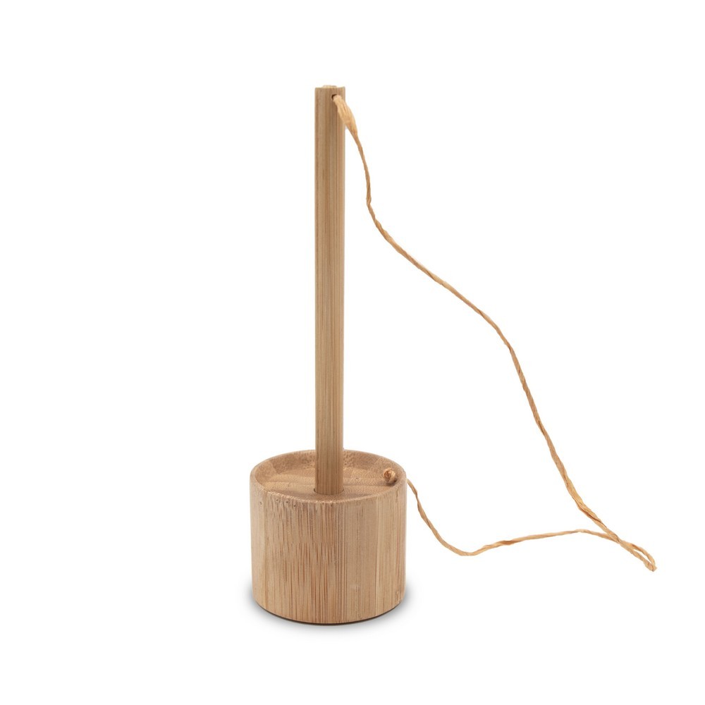 B'RIGHT bamboo ball pen with stand