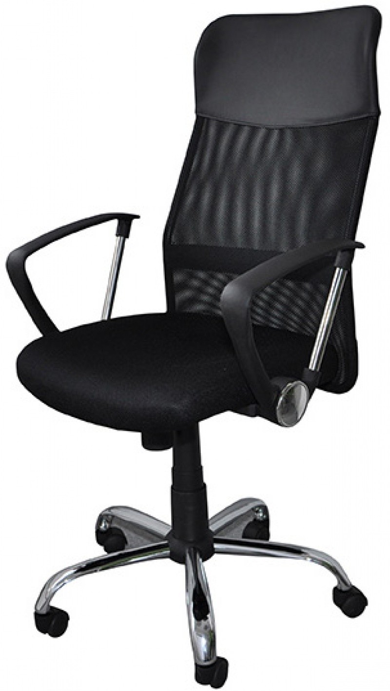 OFFICE CHAIR 'CORFU', OFFICE PRODUCTS, BLACK