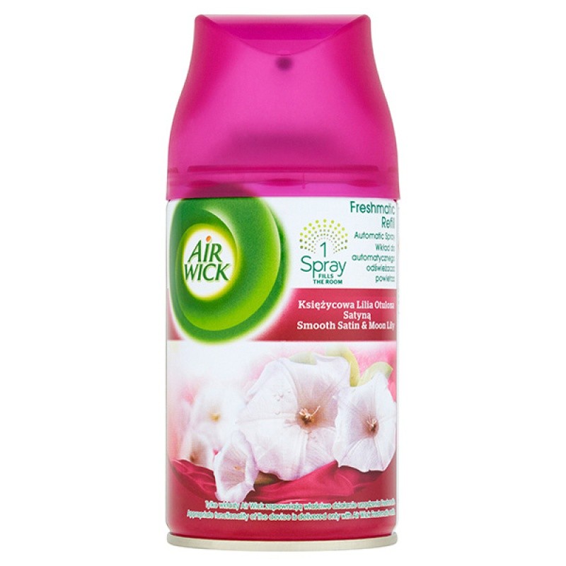 REFIL AIR WICK FRESHMATIC 250ML MOON LILY WRAPPED IN SATIN
