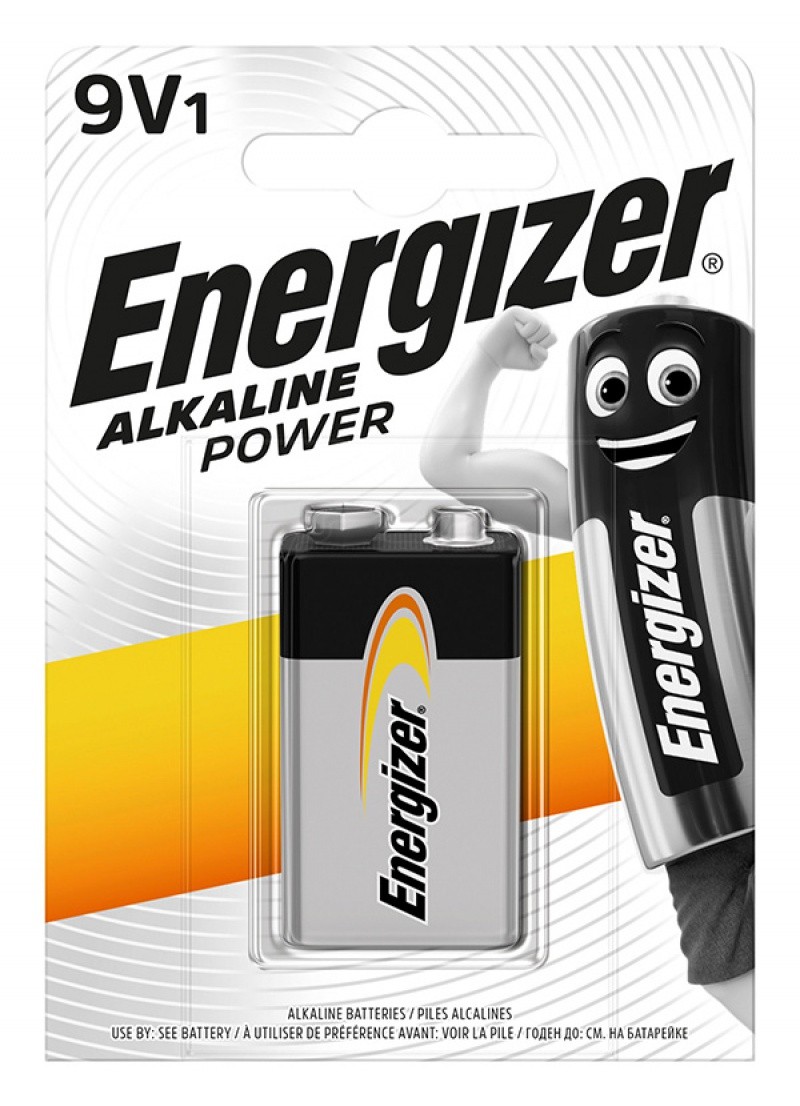 BATTERY ENERGIZER BASE 9V 6LR61 /1 PCS
