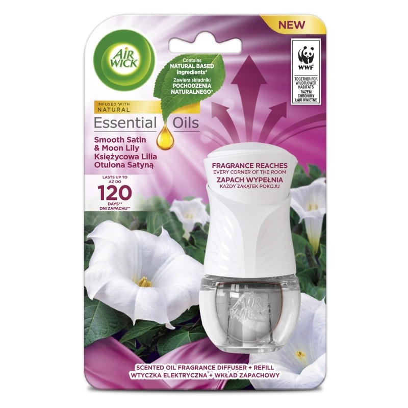 AIR WICK, ELECTRIC AIR FRESHENER, SET, 19ML, MOON LILLY