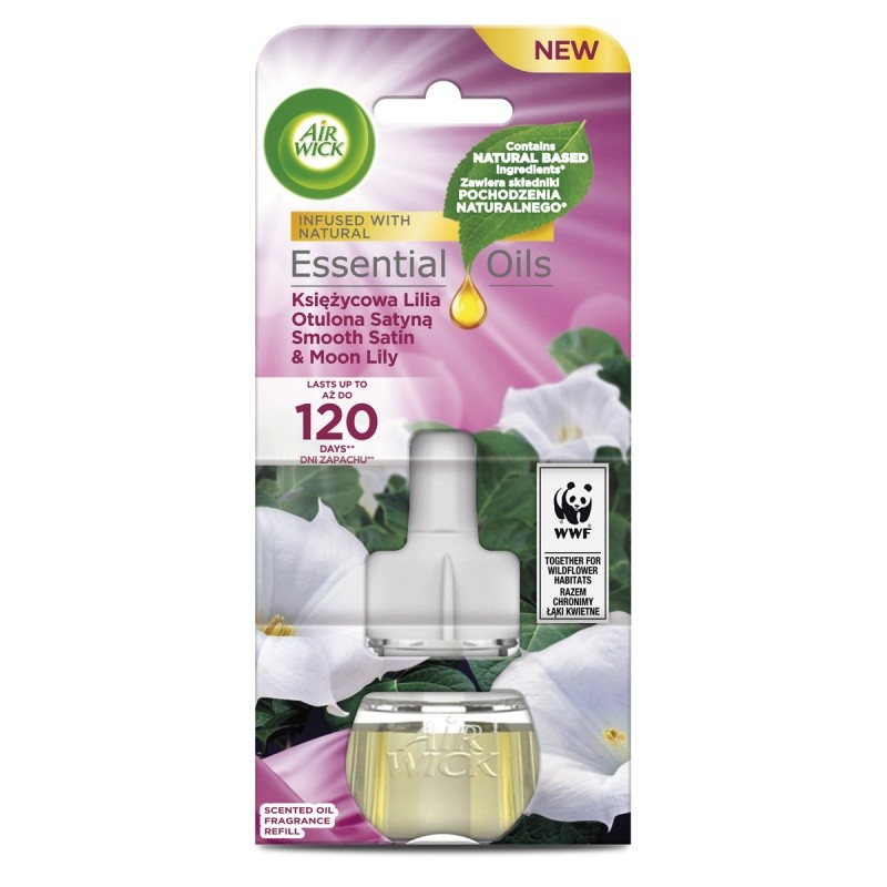 AIR WICK, ELECTRIC AIR FRESHENER, REFIL, 19ML, MOON LILLY