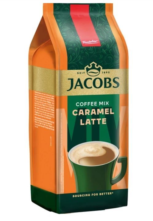 ყავა ხსნადი "იაკობს მონარქი / Jacobs Monarch" - Caramel Latte 450 გრ