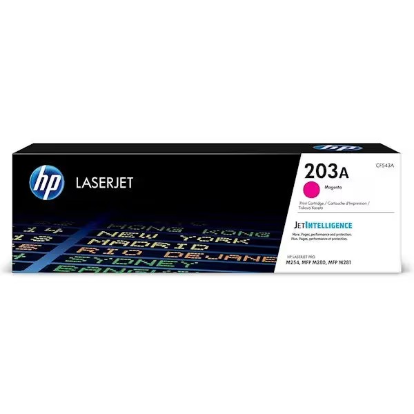 კარტრიჯი 203A HP Toner Cartridge, Magenta CF543A