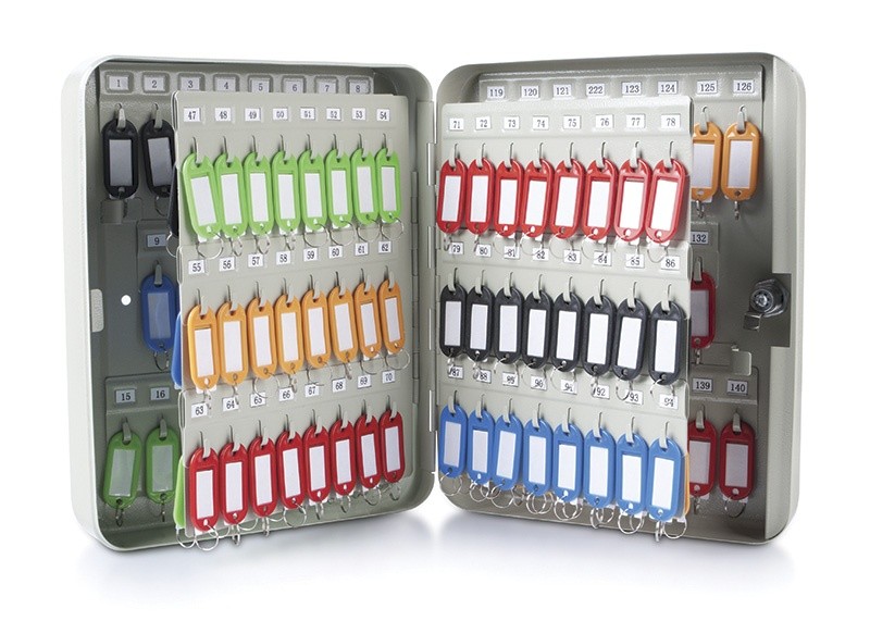 გასაღებების კაბინეტი DONAU 370X280X80მმ (იტევს 140 გასაღებს)