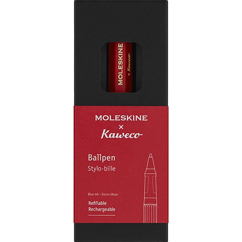 კალამი ბურთულიან MSK X KAWECO წითელი