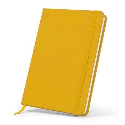 ბლოკნოტი A5 "ECOLOR" V2538 Eugene, 192 გვერდი, ხაზი, ყვითელი