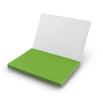 Electrostatic Sticky Notes – 100 pcs, Green