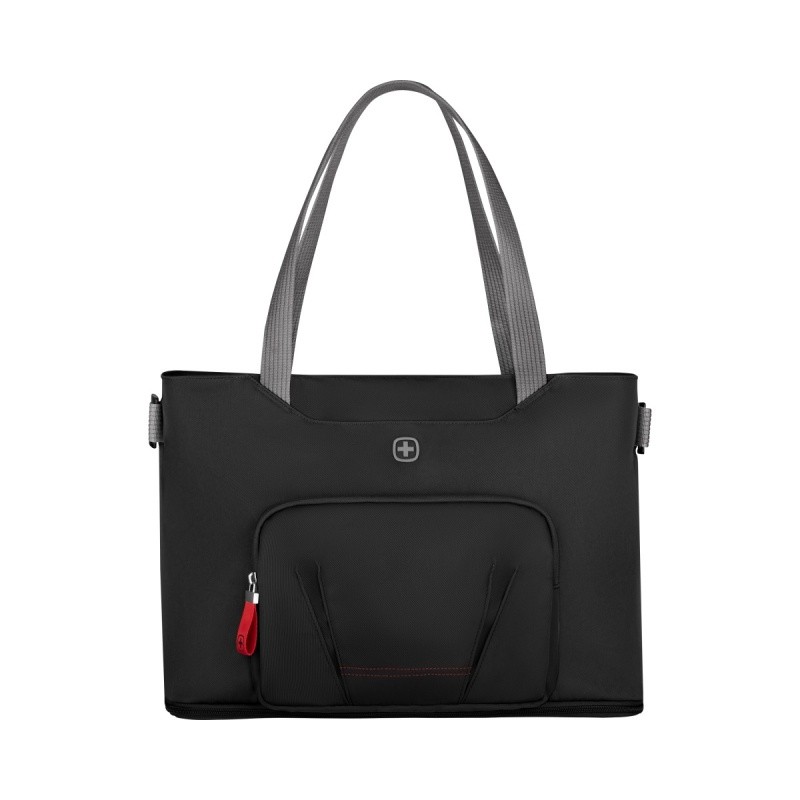 WENGER LAPTOP BAG, MOTION DELUXE TOTE, 15.6", BLACK