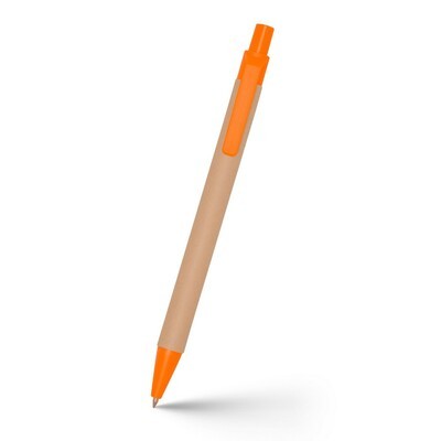 Recycled cardboard ball pen