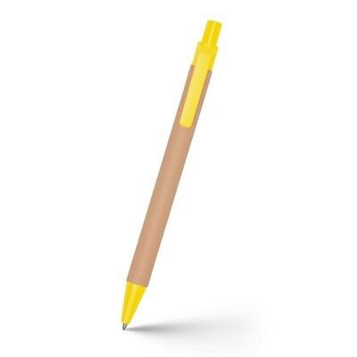 Recycled cardboard ball pen