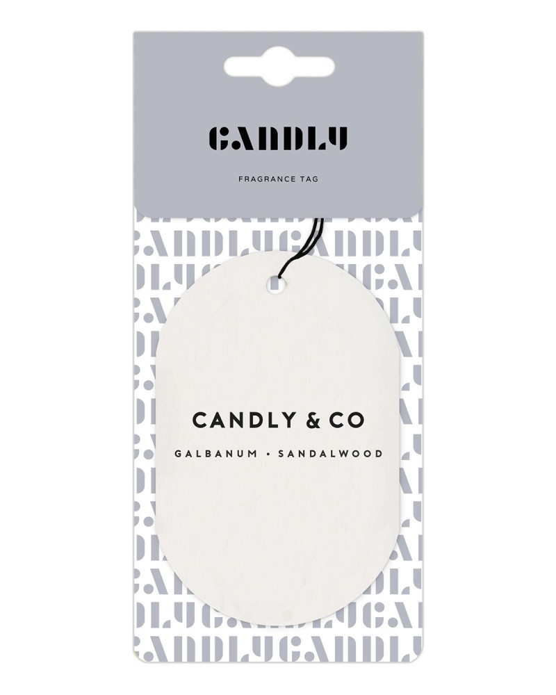 SCENTED CAR/ROOM TAG, CANDLY & CO, No.6