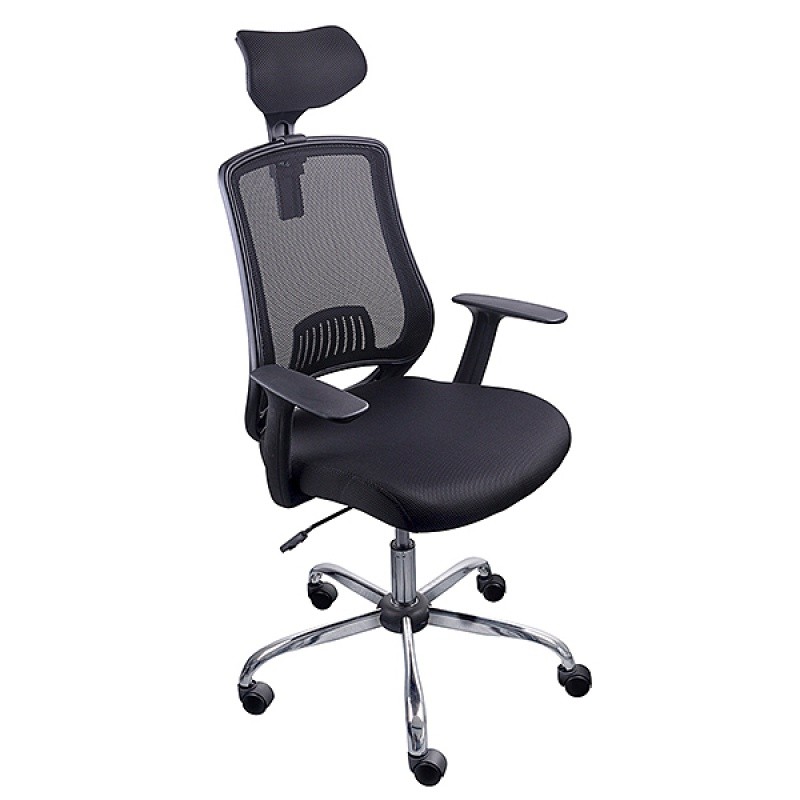 OFFICE CHAIR 'ITAKA', OFFICE PRODUCTS, BLACK