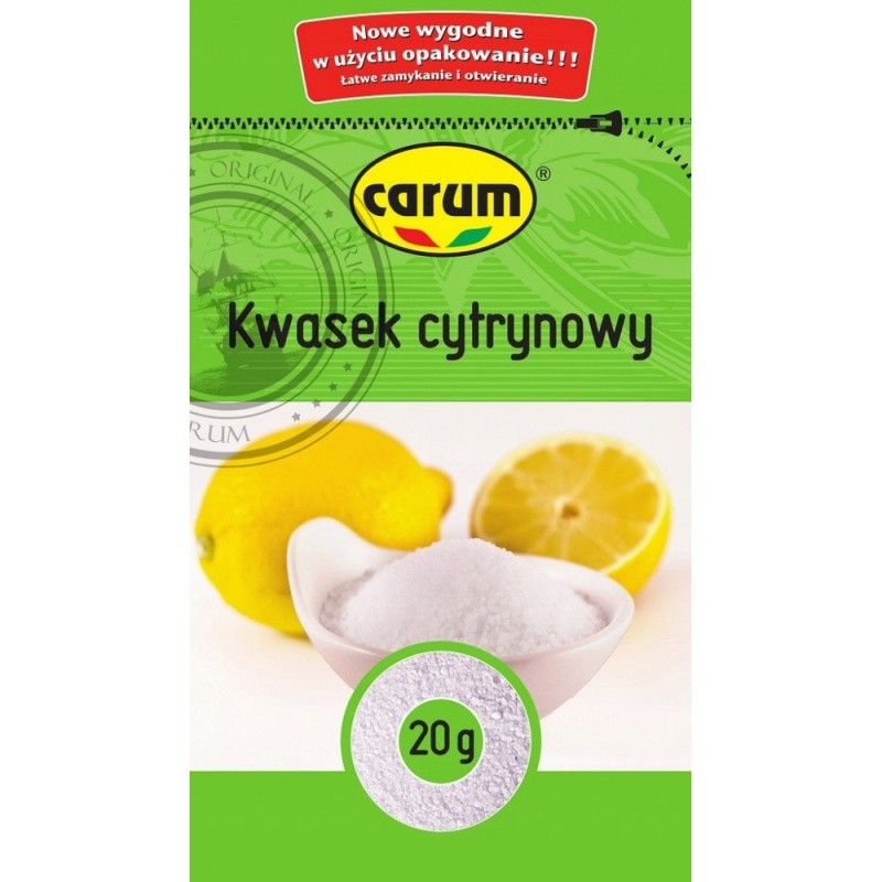 15M, CITRIC ACID, CARUM, 20GR