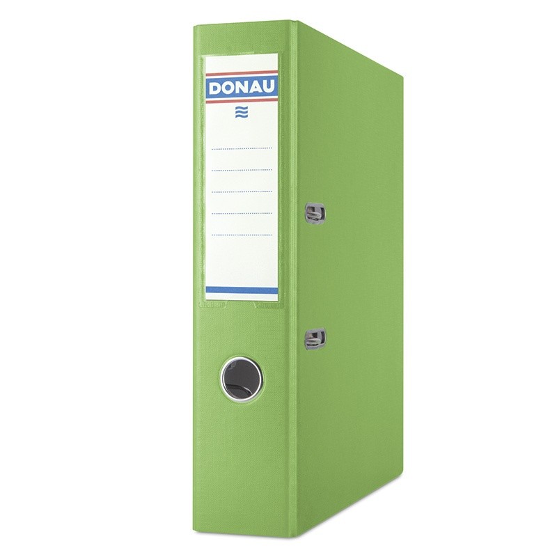 LEVER ARCH FILE MASTER PP/PAPER 7,5CM LIGHT GREEN