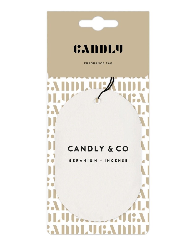 ოთახის, მანქანის სურნელოვანი თაგი CANDLY&CO, No.1