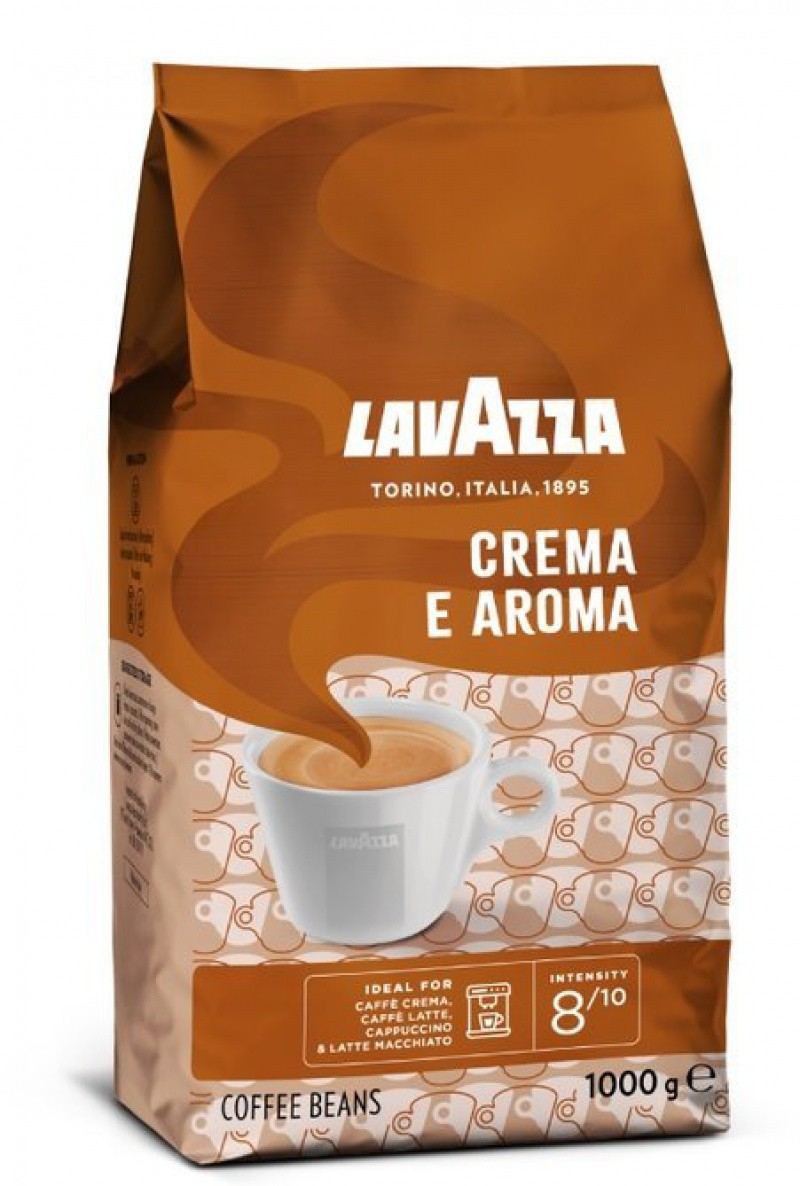 ყავის მარცვლები "LAVAZZA / ლავაცა" CREMA E AROMA 1 კგ (ლავაზა)