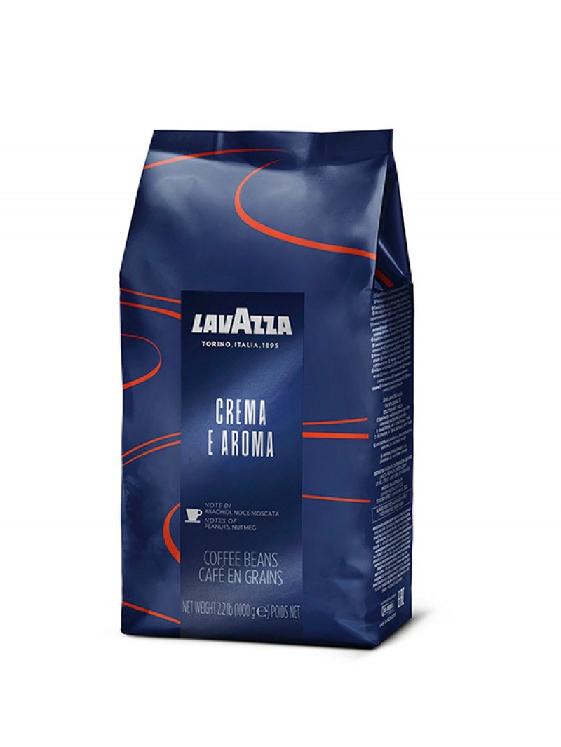 ყავის მარცვლები "LAVAZZA / ლავაცა" CREMA AROMA ESPRESSO BLUE 1 კგ (ლავაზა)