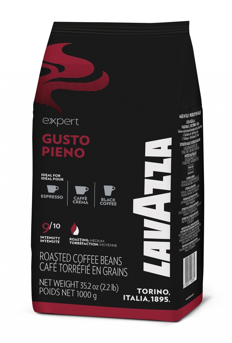 ყავა მარცვლები "LAVAZZA / ლავაცა" GUSTO PIENO EXPERT 1 კგ