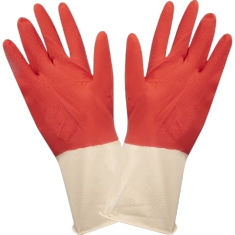 რეზინის ხელთათმანი (ზომა S)
