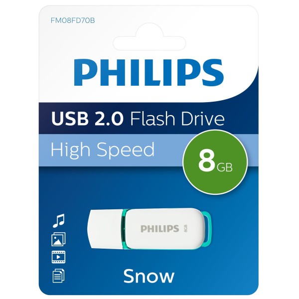 მეხსიერების ფლეშკა PHILIPS 8GB