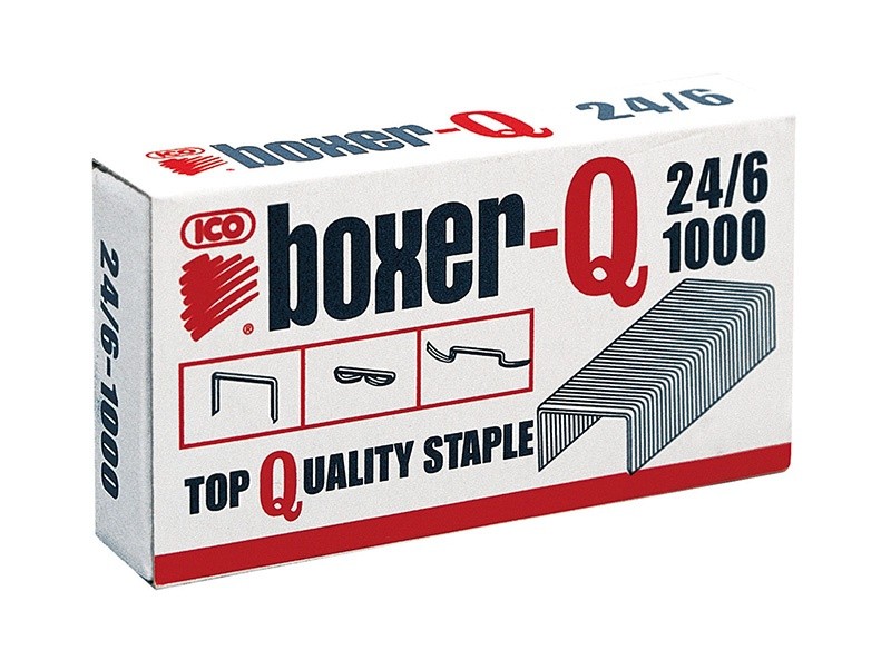 სტეპლერის ტყვია 24/6  BOXER (უმაღლესი ხარისხის)