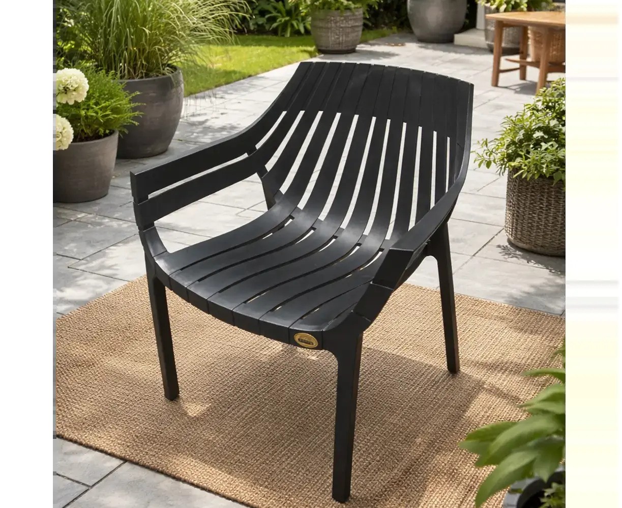 ბაღის სკამი 2000999957031 Hilton chair 70x66x81.5 სმ ANTRACIT