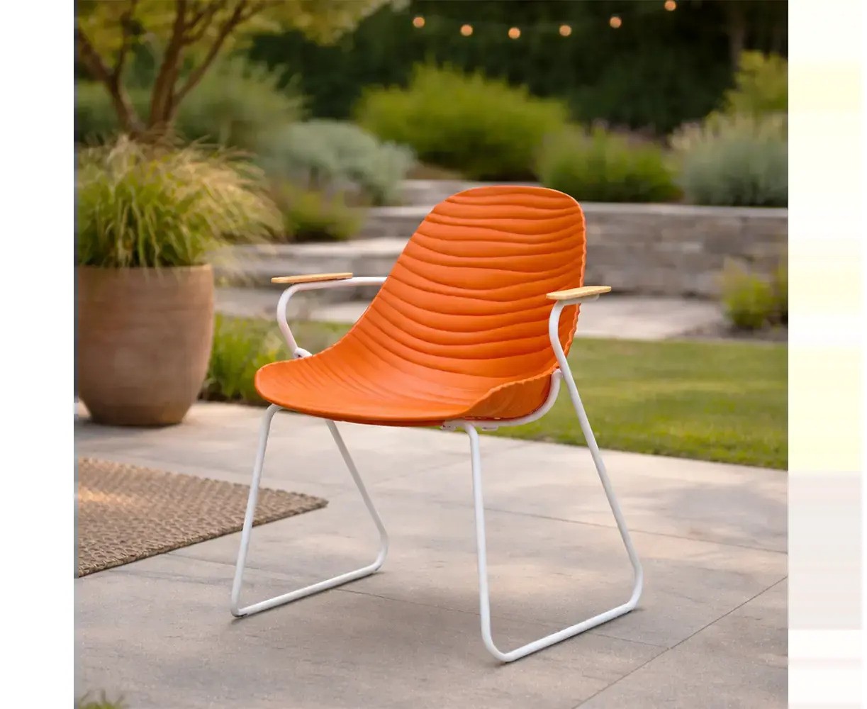 ბაღის სავარძელი Stream carver 57x61.4x83.6 terracotta