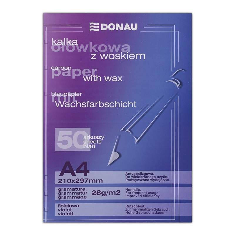 CARBON PAPER A4 VIOLETT 50 SHEETS