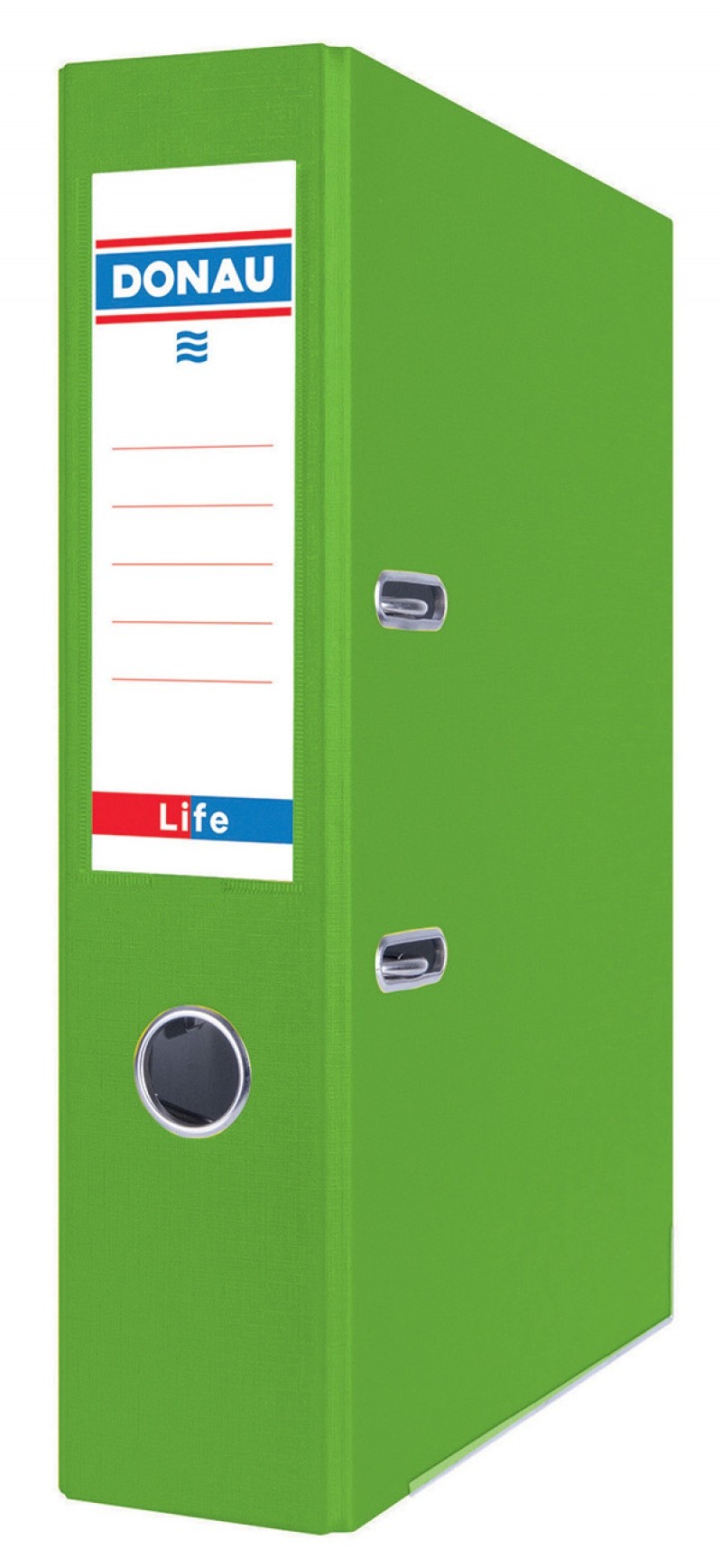 LEVER ARCH FILE 7,5 CM, DONAU LIFE, GLOSSY NEON, GREEN