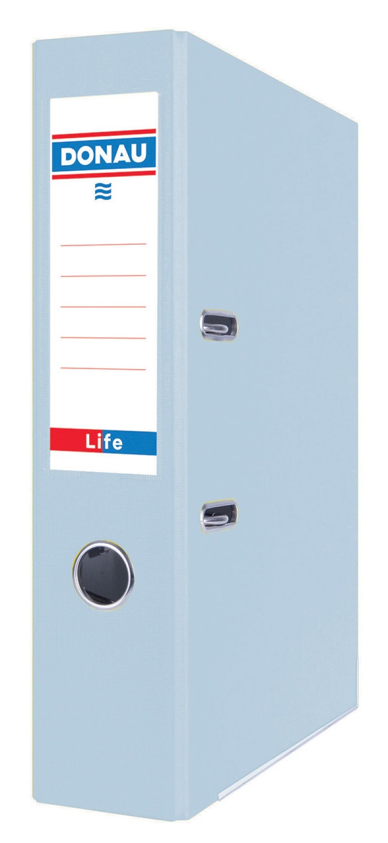 LEVER ARCH FILE 7,5 CM, DONAU LIFE, GLOSSY PASTEL, BLUE