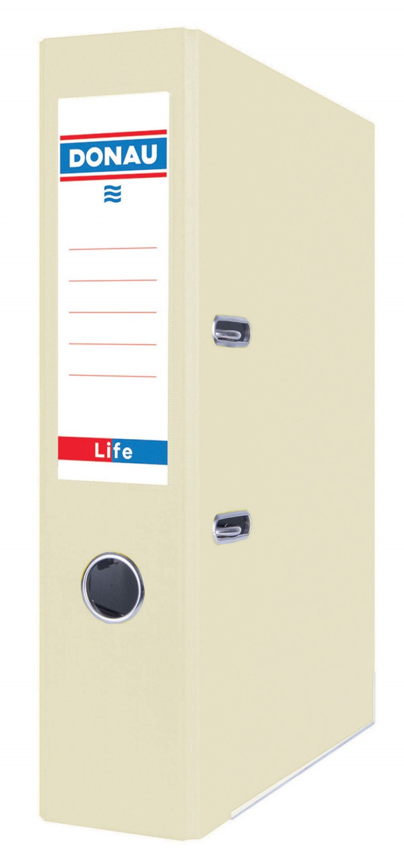 LEVER ARCH FILE 7,5 CM, DONAU LIFE, GLOSSY PASTEL, YELLOW