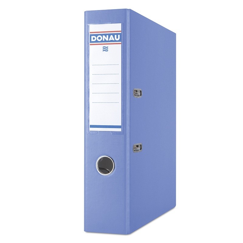 LEVER ARCH FILE MASTER PP/PAPER 7,5CM BLUE