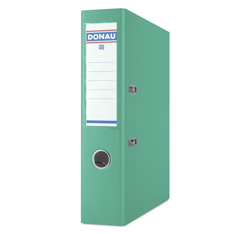 LEVER ARCH FILE MASTER PP/PAPER 7,5CM TURQOISE