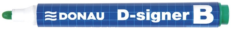 WHITEBOARD MARKER DONAU (BULLET TIP) GREEN