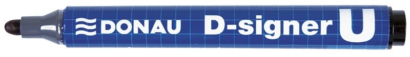 PERMANENT MARKER DONAU (BULLET TIP) BLACK