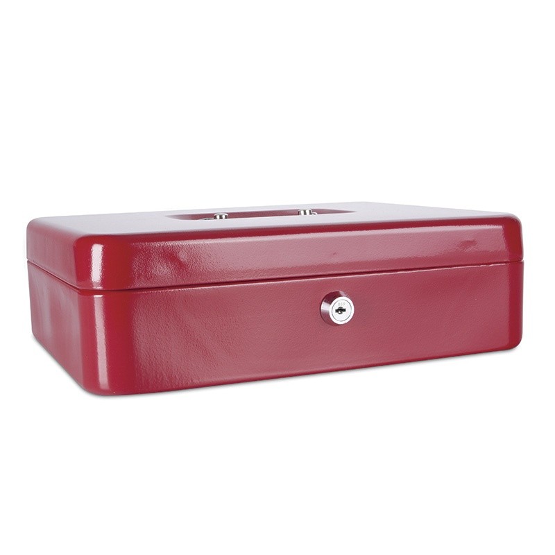 CASH BOX 12'' RED 300X240X90MM