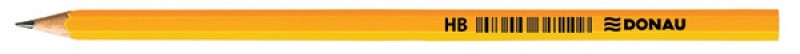 PENCIL, DONAU, HB, WOOD, EAN, YELLOW