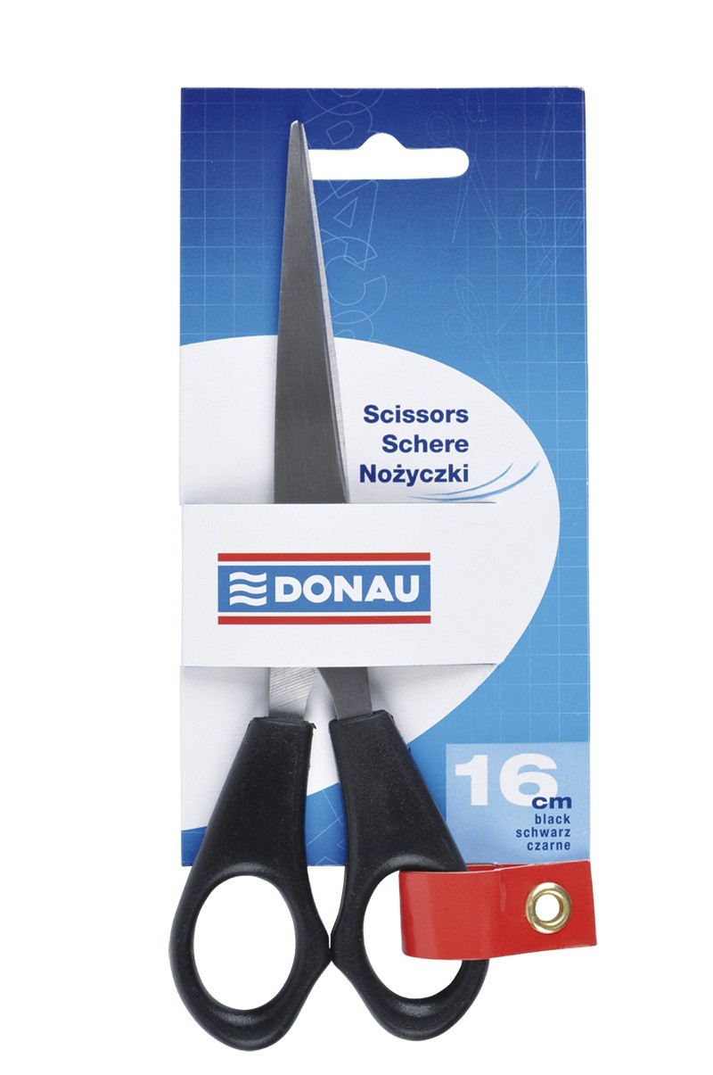 SCISSORS 16CM BLACK