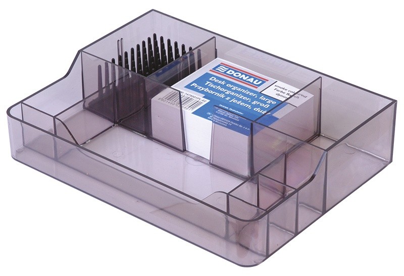 DESK ORGANIZER LARGE SMOKE COLOUR