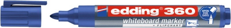 დაფის მარკერი შლადი / ბორდ მარკერი EDDING ლურჯი 1.5-3მმ (მრგვალი თავით)