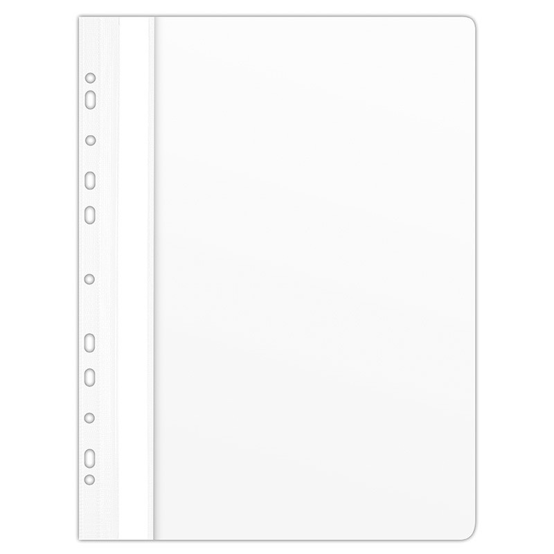 FILE FOLDER PVC A4 WITH EURO-PERFORATION