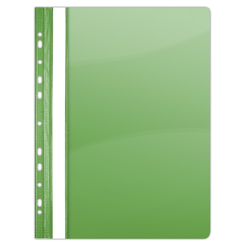 FILE FOLDER PVC A4 WITH EURO-PERFORATION