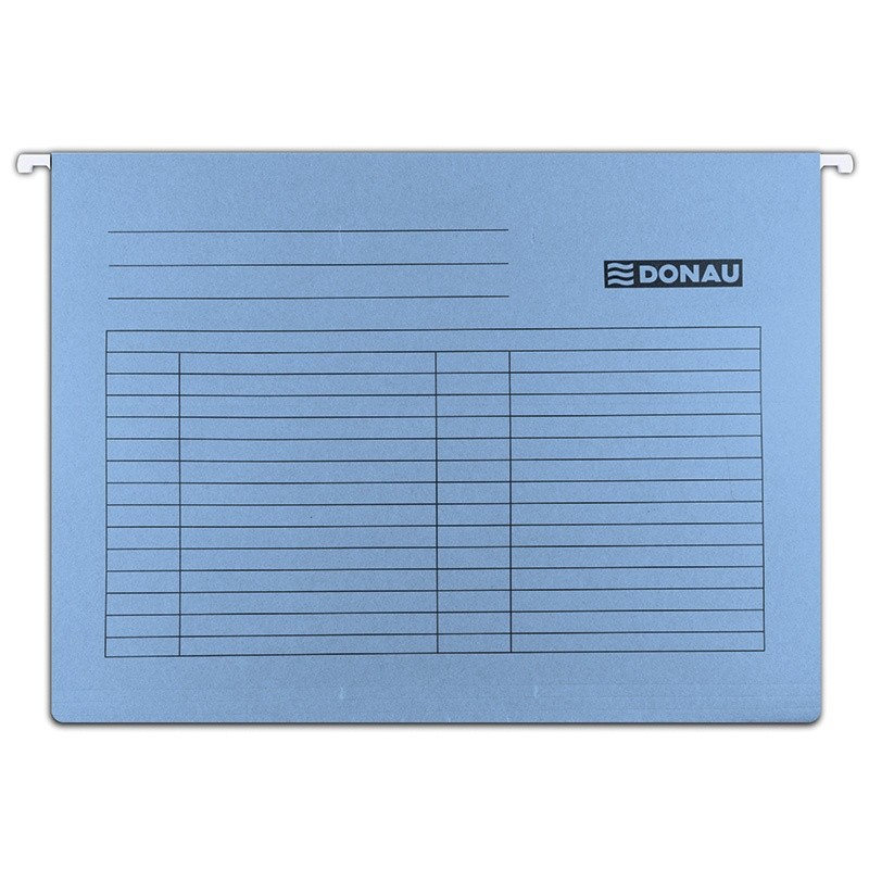 SUSPENSION FILE A4 BLUE 230G/M2