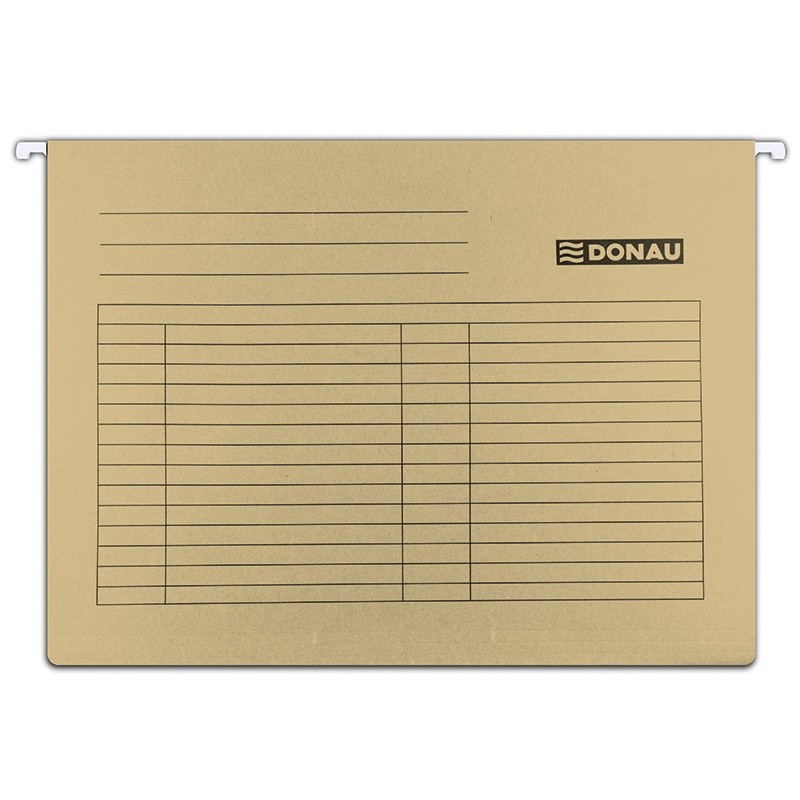 SUSPENSION FILE A4 BROWN KRAFT 230G/M2