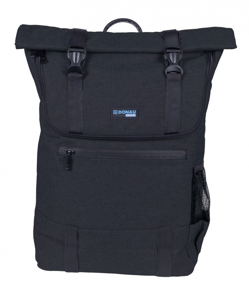 BACKPACK DONAU TRAVEL, LONDON, 15,6", 18L, BLACK