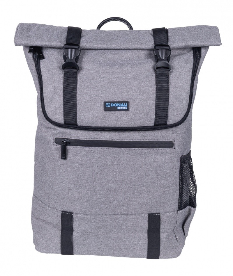 BACKPACK DONAU TRAVEL, LONDON, 15,6", 18L, GREY