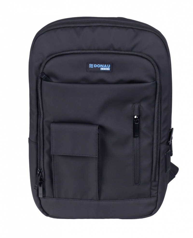 BACKPACK DONAU TRAVEL, ROME, 13,3",9L, BLACK