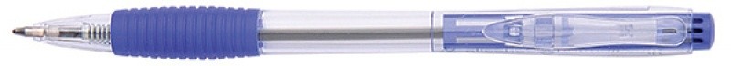 RETRACTABLE BALL PEN, OFFICE PRODUCTS, LINE 0,5MM, DIA 0,7MM, BLUE